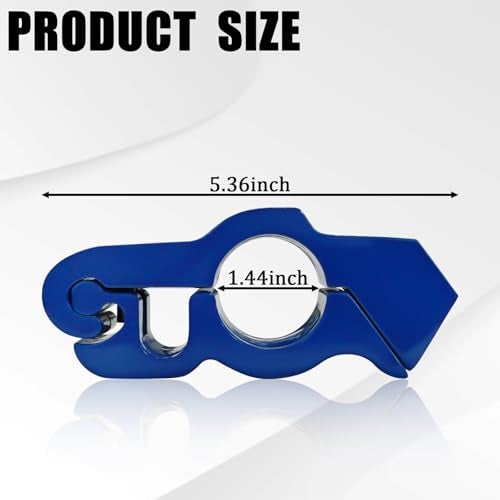 Hirificing Heavy Duty AntiTheft Throttle and Brake Lock Motorcycle Security for Dirt Bikes Mopeds Scooters Blue - Image 3