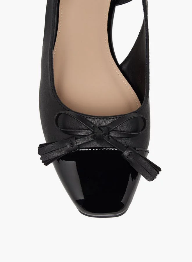 Flora Bella By Shoexpress BLACK Flora Bella Women Buckle Closure Ballerina Shoes for Women | Best Price UAE