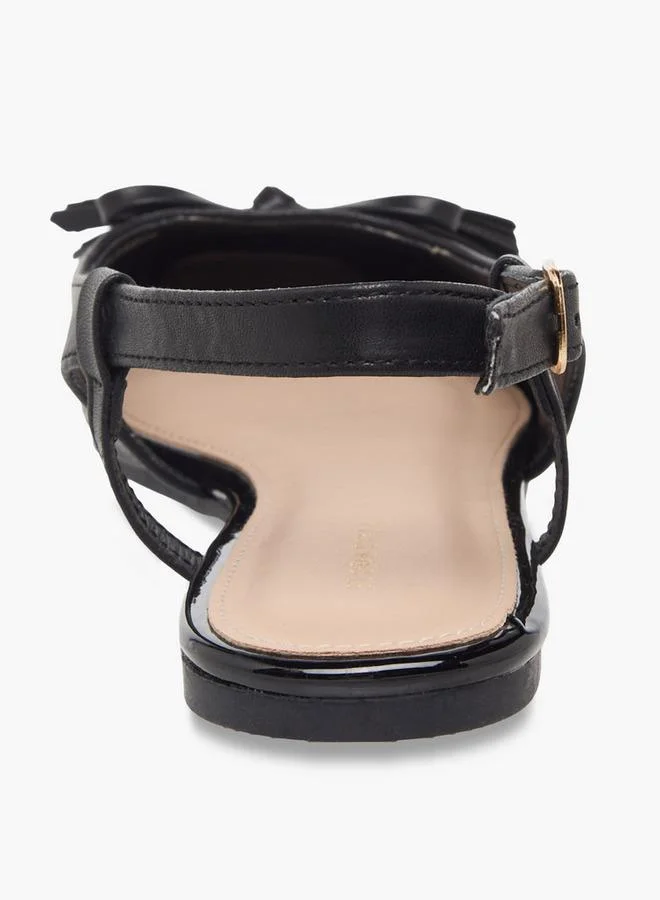 Flora Bella By Shoexpress BLACK Flora Bella Women Buckle Closure Ballerina Shoes for Women | Best Price UAE