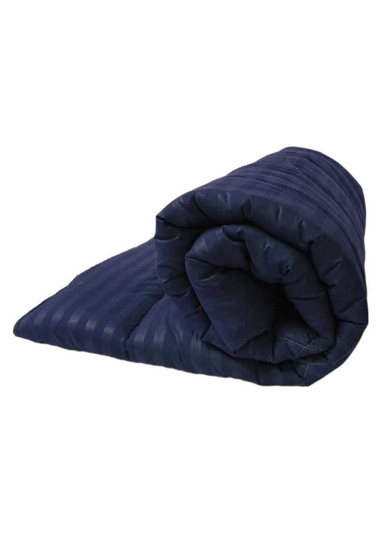 Microfiber Quilt And Duvet Insert Microfiber Blue King 220x240cm - Image 1