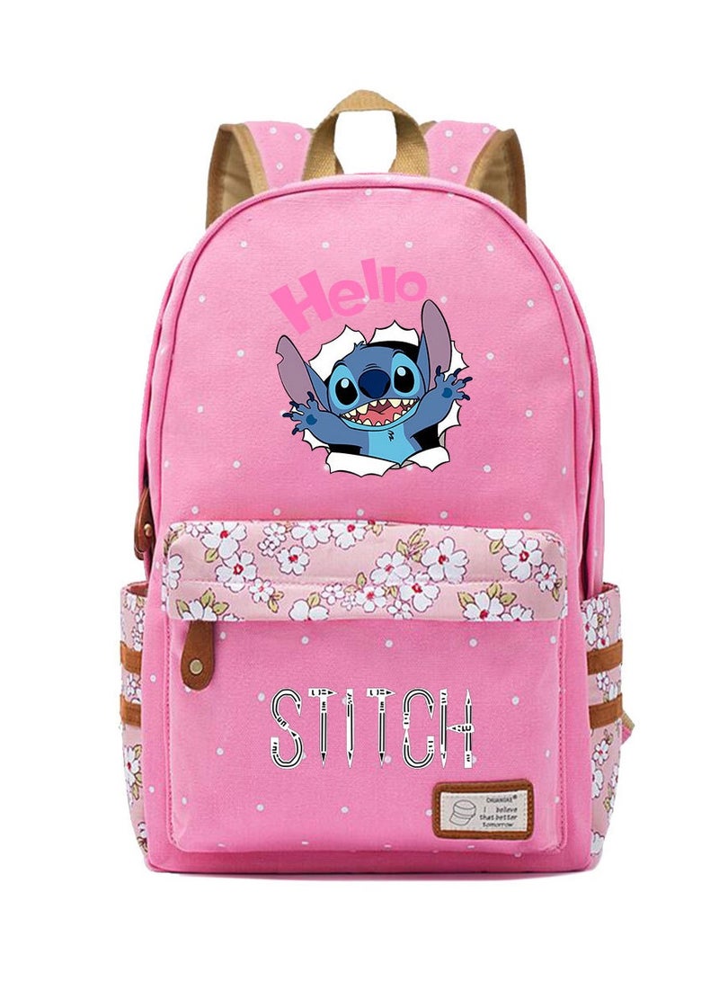 STITCH Cartoon Printed Backpack