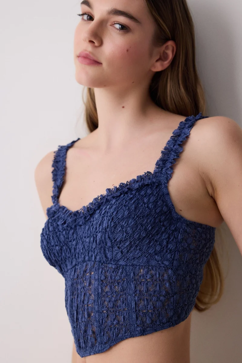 Penti PENTI Crinkle Lace Corset