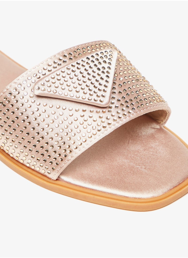Flora Bella By Shoexpress - Womens Embellished Slip On Sandals Ramadan Collection - Image 1