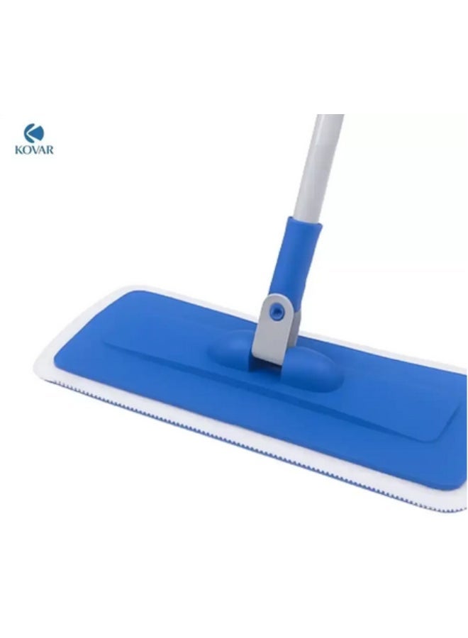 Kovar Microfiber Flat Mop With Telescopic Stainless Steel Handle 40cm - Image 4