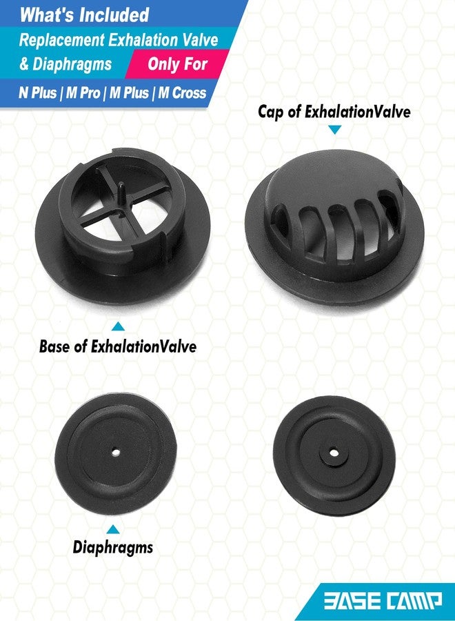 BASE CAMP Replacement Valve for BASE CAMP M PRO, Upgrade M Plus, M Cross and N Plus Dust Face Mask - Image 4