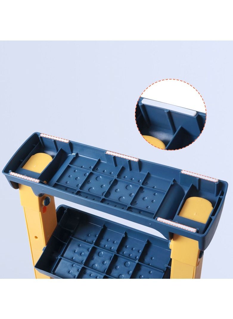 Eazy Kids - Step Stool Foldable Potty Trainer Seat - Blue - Image 1