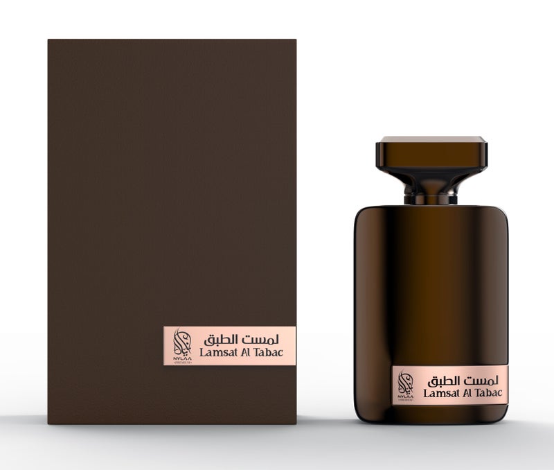 NYLAA Lamsat Al Tabac Eau De Parfum(EDP) 100ML | Premium Unisex (Men and Women) Perfume | Long Lasting Fragrance | Daily Use Perfume - Image 1