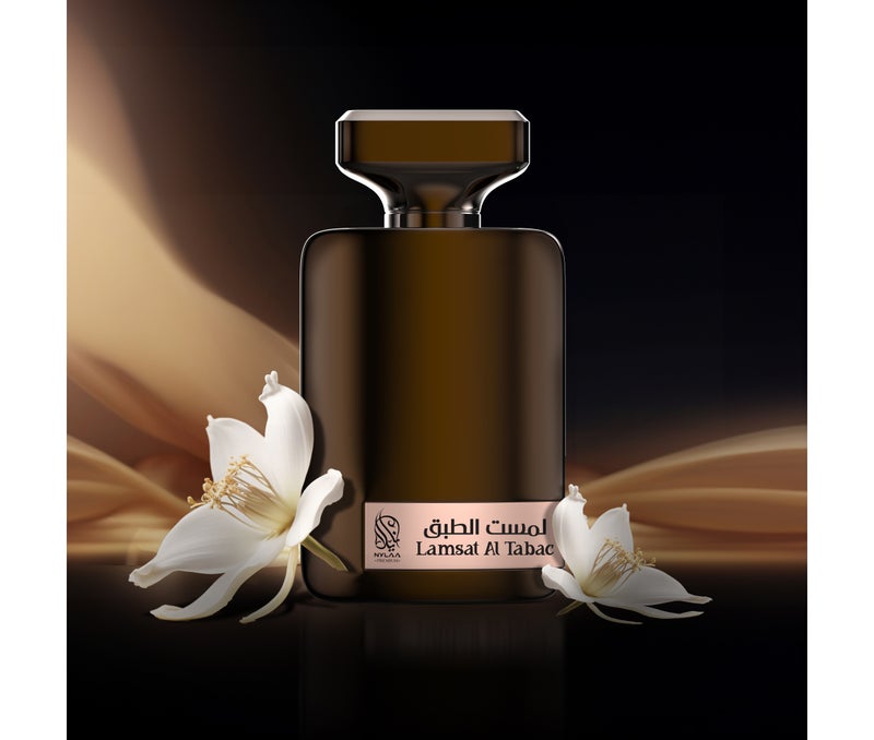 NYLAA Lamsat Al Tabac Eau De Parfum(EDP) 100ML | Premium Unisex (Men and Women) Perfume | Long Lasting Fragrance | Daily Use Perfume - Image 4