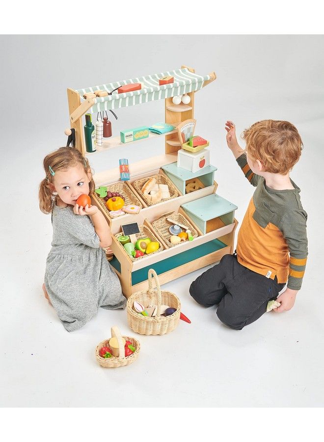 Tender Leaf Toys Seafood Basket Pretend Food Play Supermarket Shopping Game Accessories Educational Learning Toys For Children 3+ - Image 5