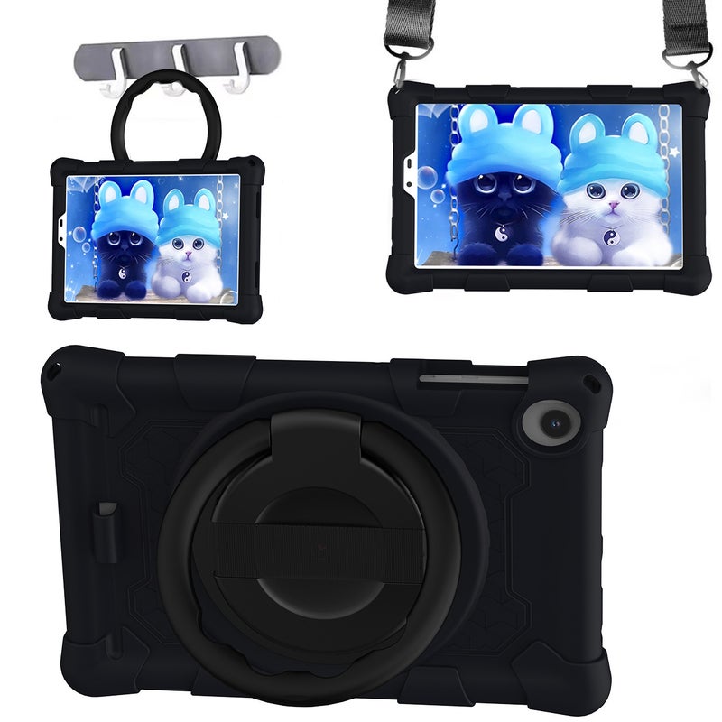 Applicable New TCL 9132x protective case 8-inch TCL9137 protective case drop-resistant shockproof silicone soft case - Image 1