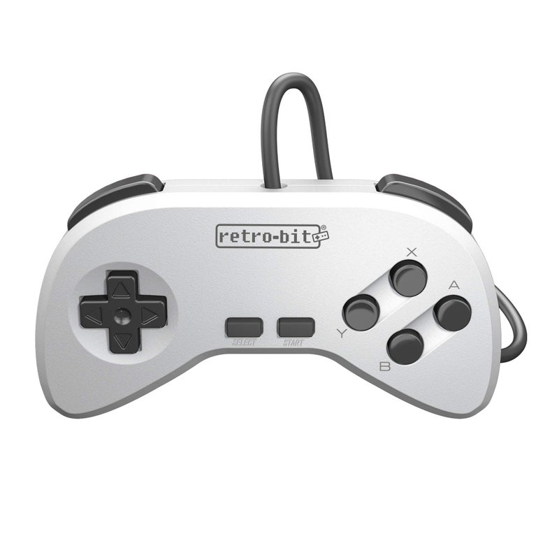 Retro Bit Retro-Bit Retro Duo 2 in 1 Console System - for Original NES/SNES, & Super Nintendo Games - Silver/Black - Image 3