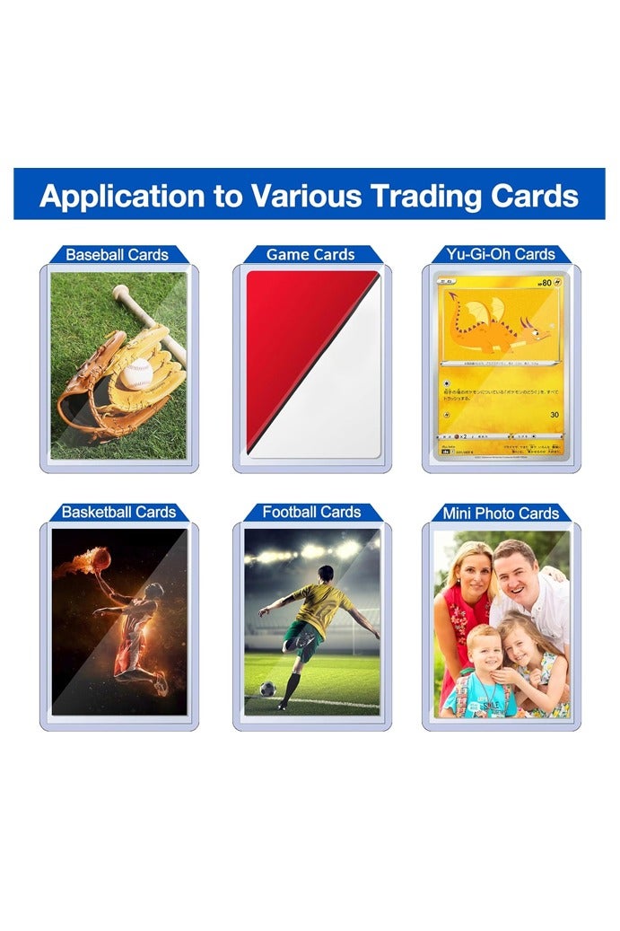 50 Pack 3x4 Hard Plastic Card Sleeves Top Loaders for Cards,  for Baseball Card, Game Cards, Trading Card - Image 4