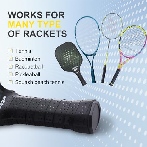 Hoqque 6 Packs Pickle Paddle Ball Grip Tape Tennis Badminton Racket Pick Overgrip Comfort Ball Equipment Accessories Dry Feel Racquet Handle Wrap Kit Tennis Lovers Women Men Birthday Ideal - Image 2