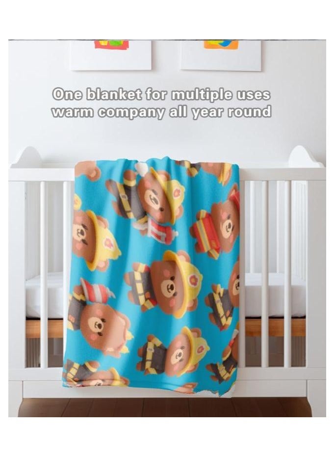 general Flannel thin blanket (warm and comfortable, suitable for sleep, gaming, dust removal and sandproof) 150cm*200cm - 853 - Image 5