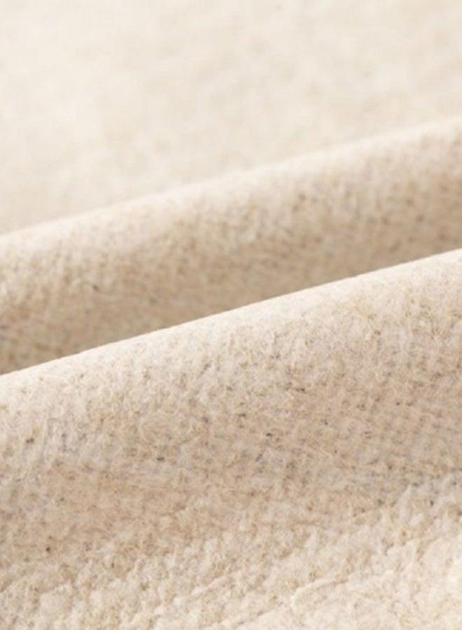 Sharpdo Square Shaped Printed Pillow Case Linen White - Image 5