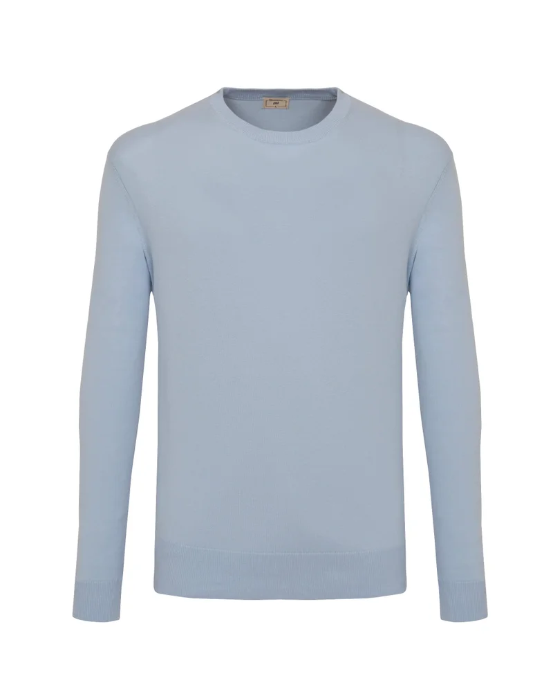 Camicissima Cotton Basic Crew Neck Sweater