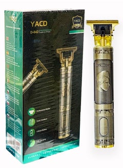 YACD Affordable Elegant Metal Body Cordless Hair Clipper l Best Trimmer l Professional Stainless Blade l USB Charging l Upto 120-Minute Battery Usage l Lithium Battery  - Image 1