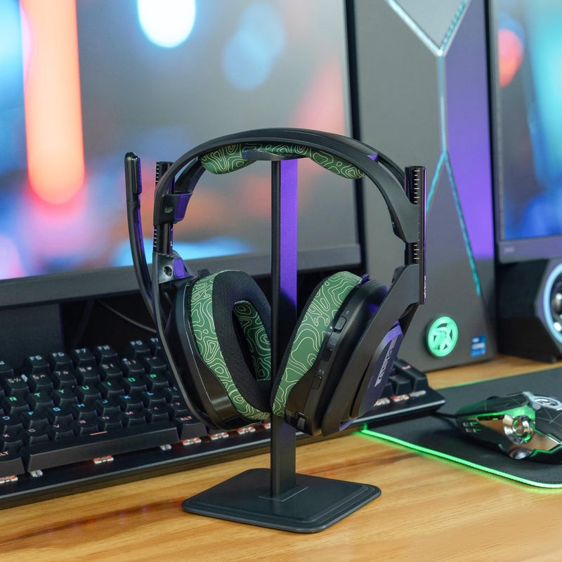 WC Mod Kit A50 - Cooling Gel Earpads + Headband Replacement for Astro A50 Gen 4, Gen 5 & A50X by Wicked Cushions | Enhanced Comfort, Cooling & Durability | Emerald Tide - Image 3