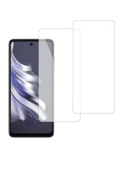 X-level Tecno Spark 20 4g Screen Protector With Glass Tempered Bubble Free With Anti-Scratch With Anti-Fingerprint With 9H Hardness 2.5D Curved Edge Screen Protection For Tecno Spark 20  - Image 1