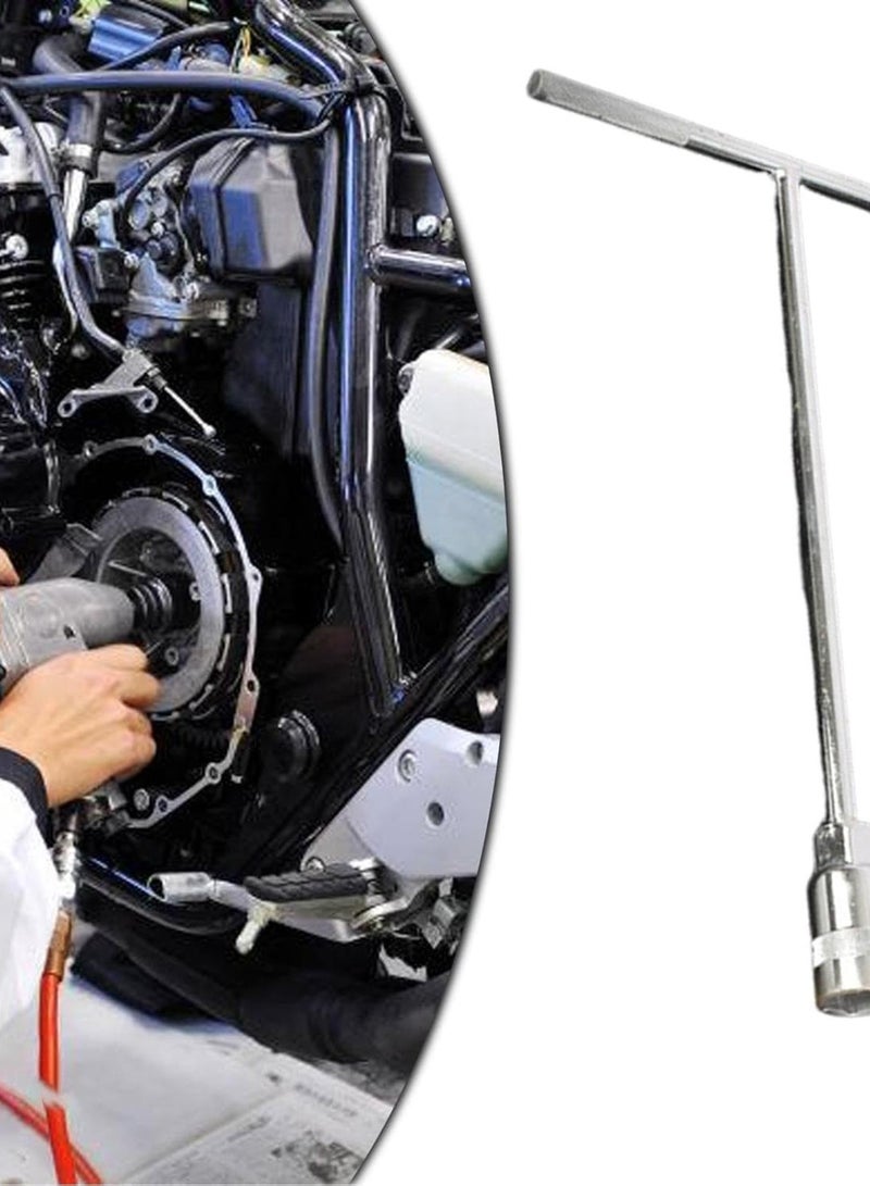 GGOOT Hex Handle Wrench Spanner Hardware Handle Remover Car Repair Tool for Automobile DIY Enthusiasts Professional Mechanics, 18mm - Image 3