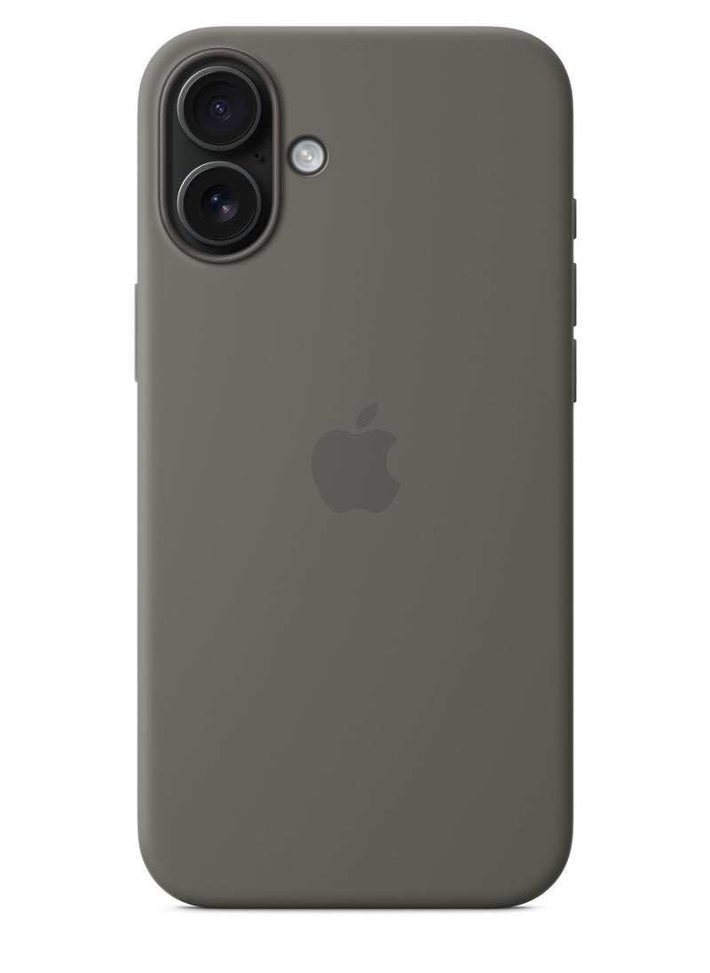 Techie Apple iPhone 16 Plus Silicone Case with MagSafe – Stone Gray  - Image 1