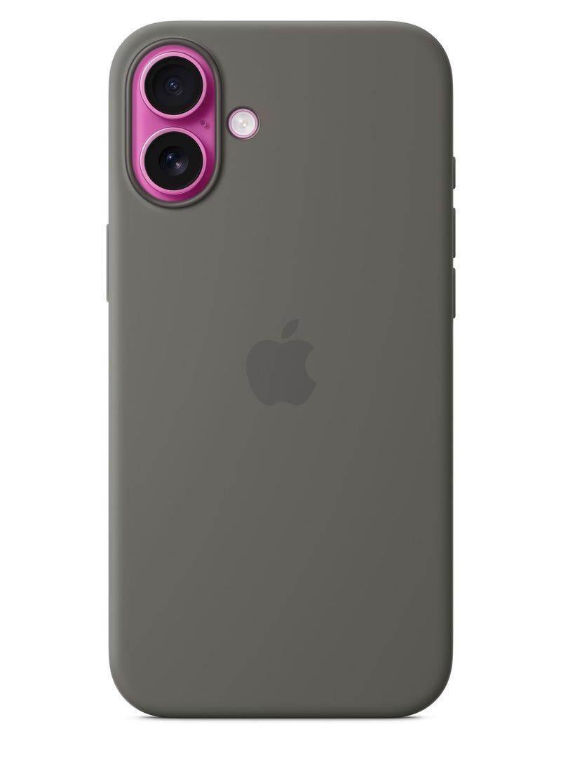 Techie Apple iPhone 16 Plus Silicone Case with MagSafe – Stone Gray  - Image 3