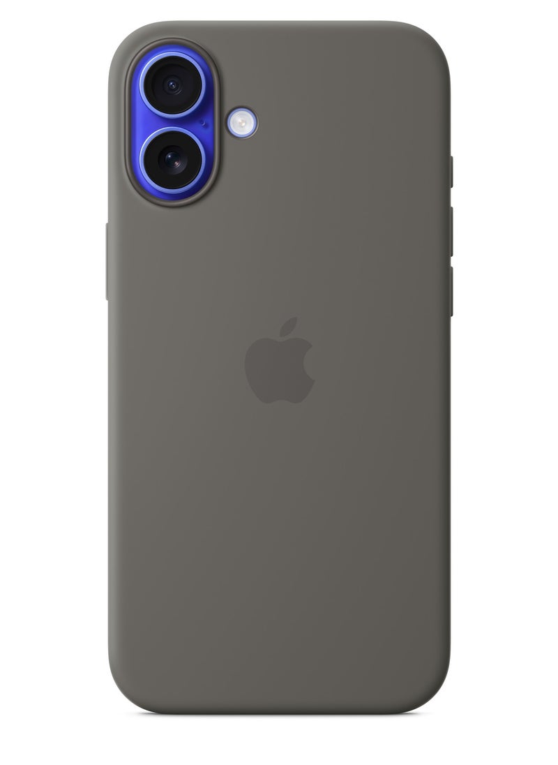 Techie Apple iPhone 16 Plus Silicone Case with MagSafe – Stone Gray  - Image 4