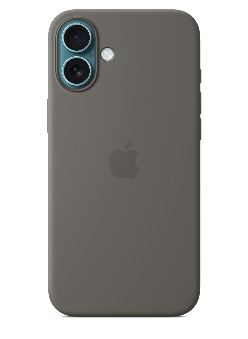 Techie Apple iPhone 16 Plus Silicone Case with MagSafe – Stone Gray  - Image 5