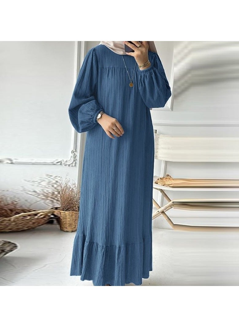 Generic - Muslim Fashion Long sleeved Retro Robe - Image 1