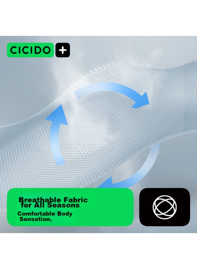 Cicido Car Headrest, Neck Pillow, Lumbar Support, Summer Waist Cushion, Car Seat Pillow, Breathable Neck Support - Image 2