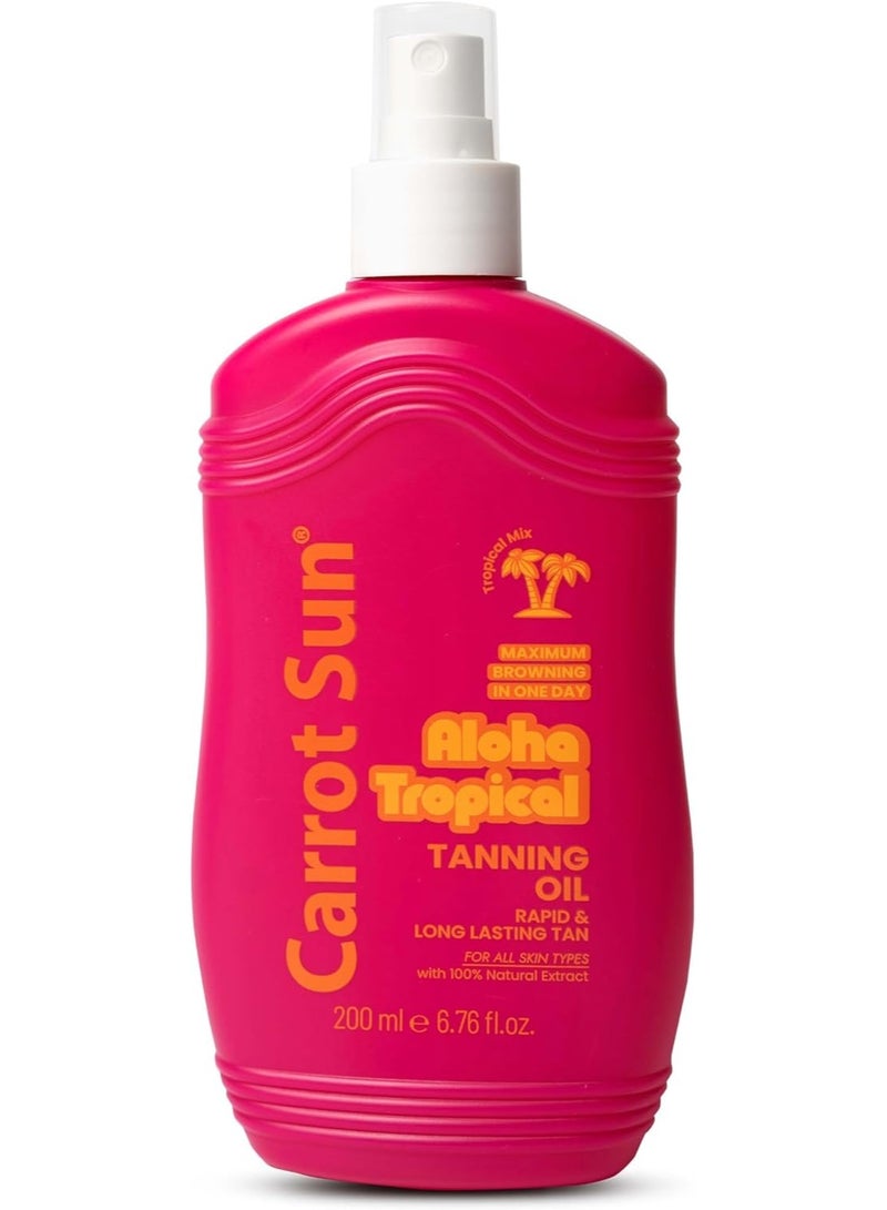 Carrot Sun Tropical Tanning Oil - Image 1