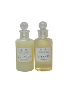 Quercus Shampoo & Conditioner lot of 4 (2 each 3.4oz Bottles)