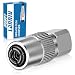 LANNIU Grease Gun Coupler 063 Upgraded 4Jaw Quick Release Strong Lock on Grease Gun Tips 12000 PSI High Pressure Heavy Duty Grease Adapter Compatible with All Grease Guns 18 NPT Fittings - Image 2