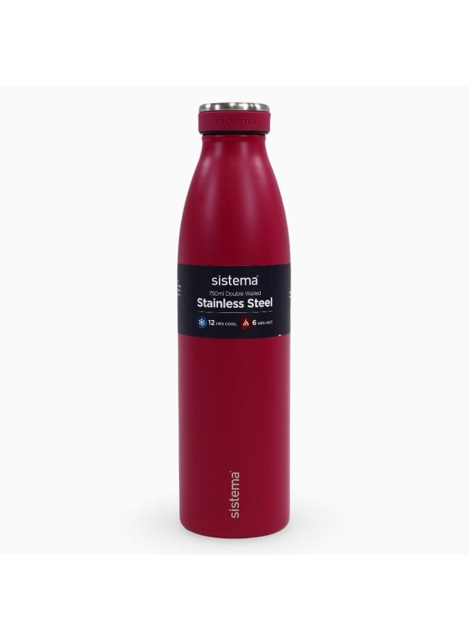 Sistema Stainless Steel Insulated Bottle – Fuchsia