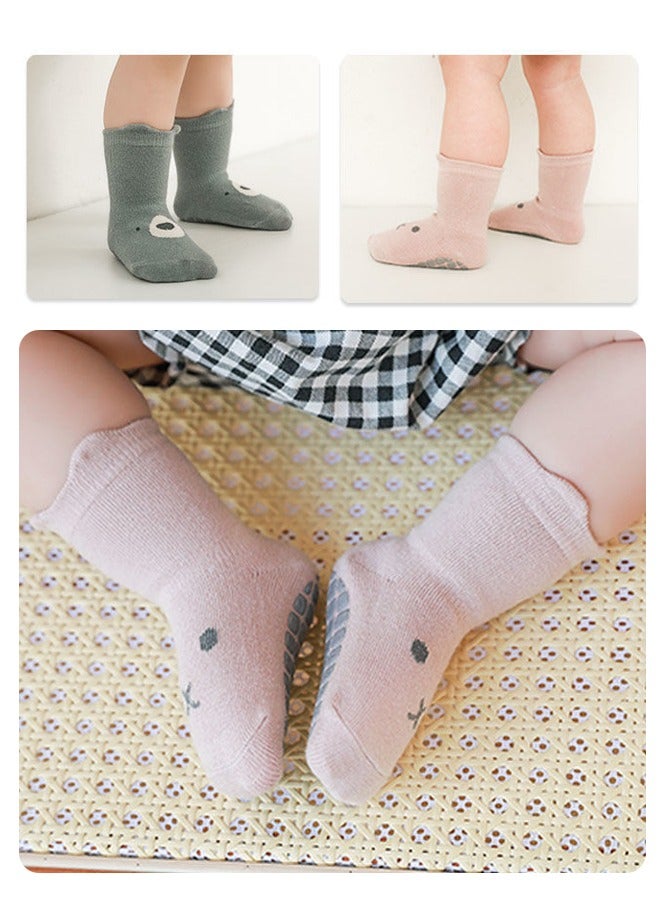 5 Pairs Baby Non-Slip Socks - Image 2