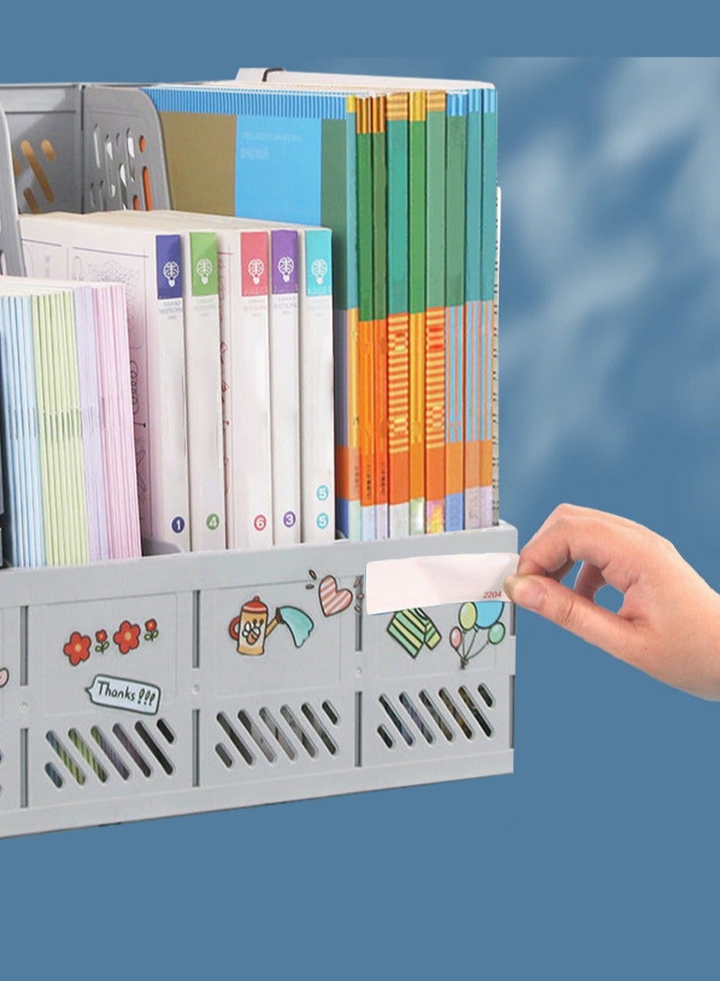 سعة كبيرة منظّم سطح المكتب الرمادي المحبب - Image 3