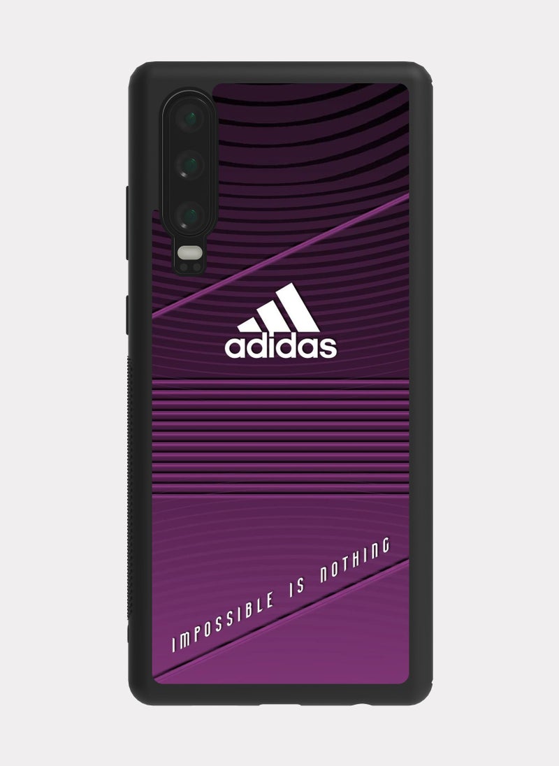 بكسلات كفر هواوي بي 30 اديداس بنفسجي ابيض - Image 1