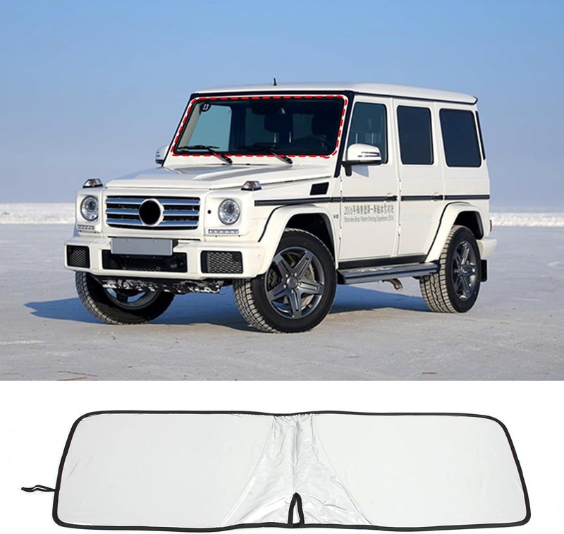 TINKI Windshield Sun Shade for Mercedes Benz G Class - Image 4