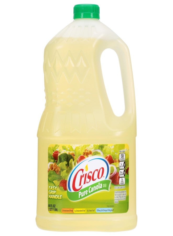Crisco Pure Canola Oil, 64 Fluid Ounce - Image 1
