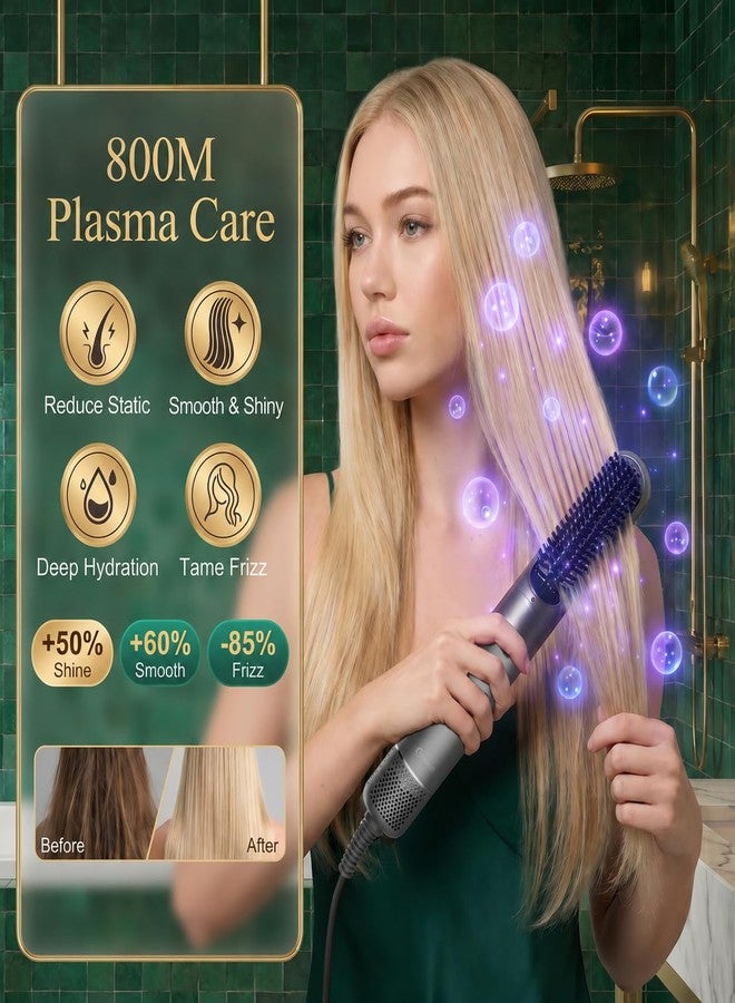 EHBELIF Air Styler Wrap Multi-Styler Dual Direction Air Curler for Left & Right Curls Lightweight 110K RPM 800M Ionic 3-in-1 Hair Styling Tool for Curling, Straightening & Volumizing Travel Home - Image 5
