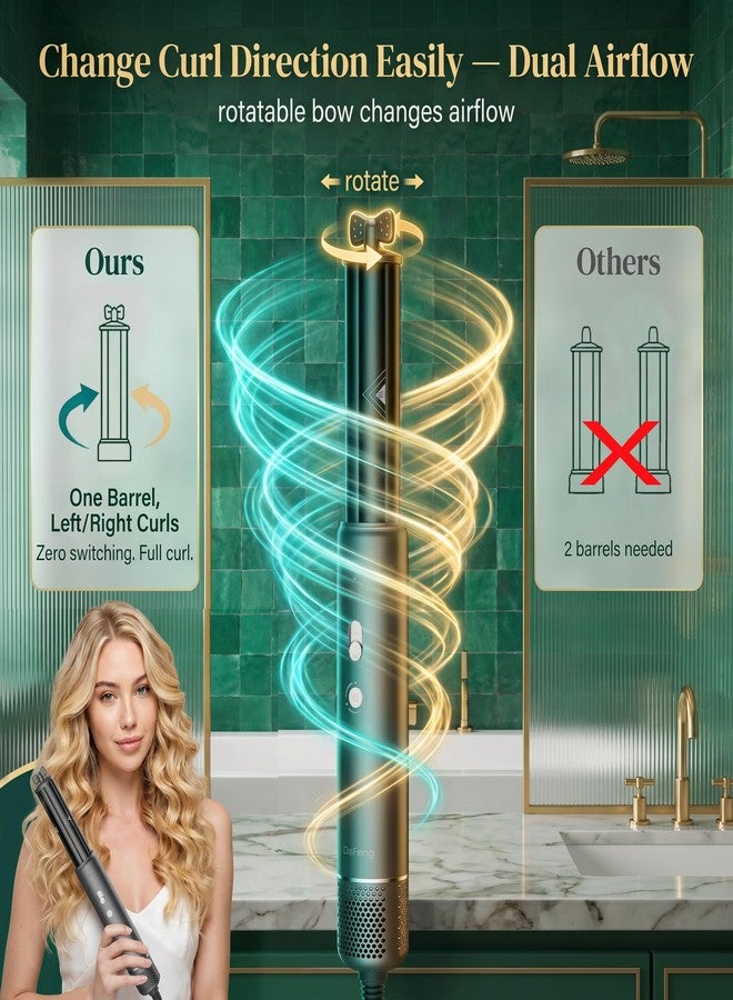 EHBELIF Air Styler Wrap Multi-Styler Dual Direction Air Curler for Left & Right Curls Lightweight 110K RPM 800M Ionic 3-in-1 Hair Styling Tool for Curling, Straightening & Volumizing Travel Home - Image 3