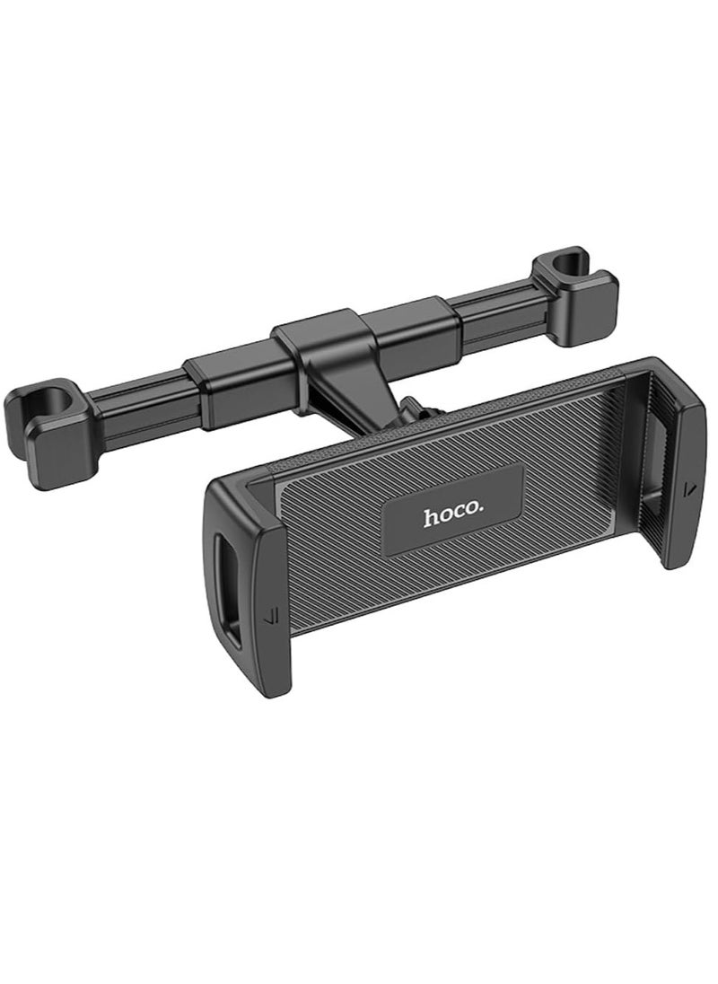 Hoco - Hoco CA121 Car Back Seat Phone Tablet Holder Headrest Holder for 4.7-12.9 inch Pad Backseat Mount for Pad Tablet PC Auto Headrest Holder - Image 1