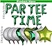 DUFACAI Lets Partee Time Golf Party Decorations Golf Balloons Banner Men Boys Party Balloons Decoration Sport Themed Party Supplies Green Balloons for Birthday Baby Shower Retirement Party - Image 4
