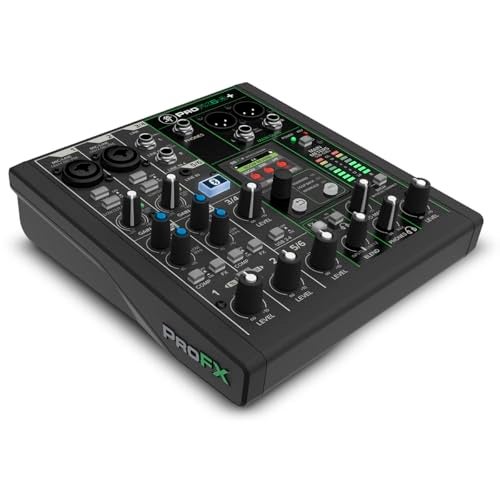 Mackie ProFX6v3+ 6-Channel Analog Mixer with Enhanced FX USB Recording Modes and Bluetooth - Image 4
