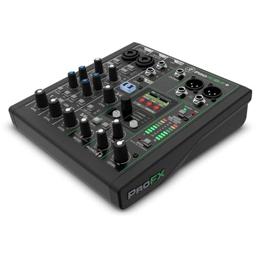 Mackie ProFX6v3+ 6-Channel Analog Mixer with Enhanced FX USB Recording Modes and Bluetooth - Image 5