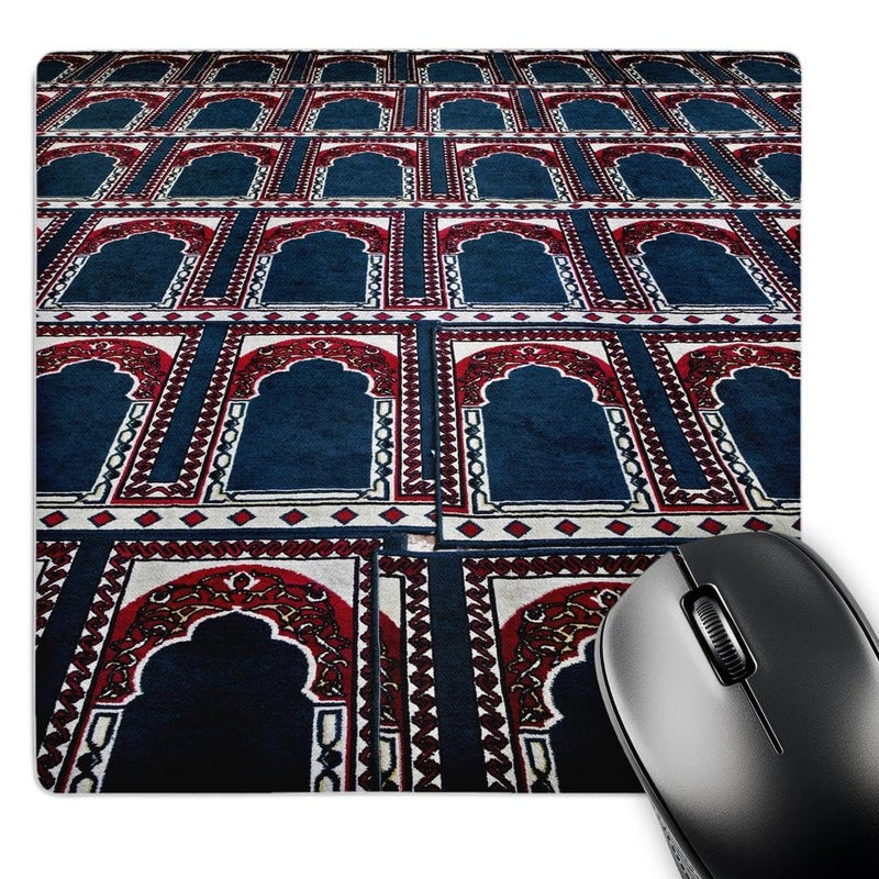 3dRose LLC 8 x 8 x 025 Inches Mouse Pad Pattern of Prayer Rugs Islamic Mosque Cairo EgyptAf14 Aje0030 Adam Jones mp_74155_1 - Image 2