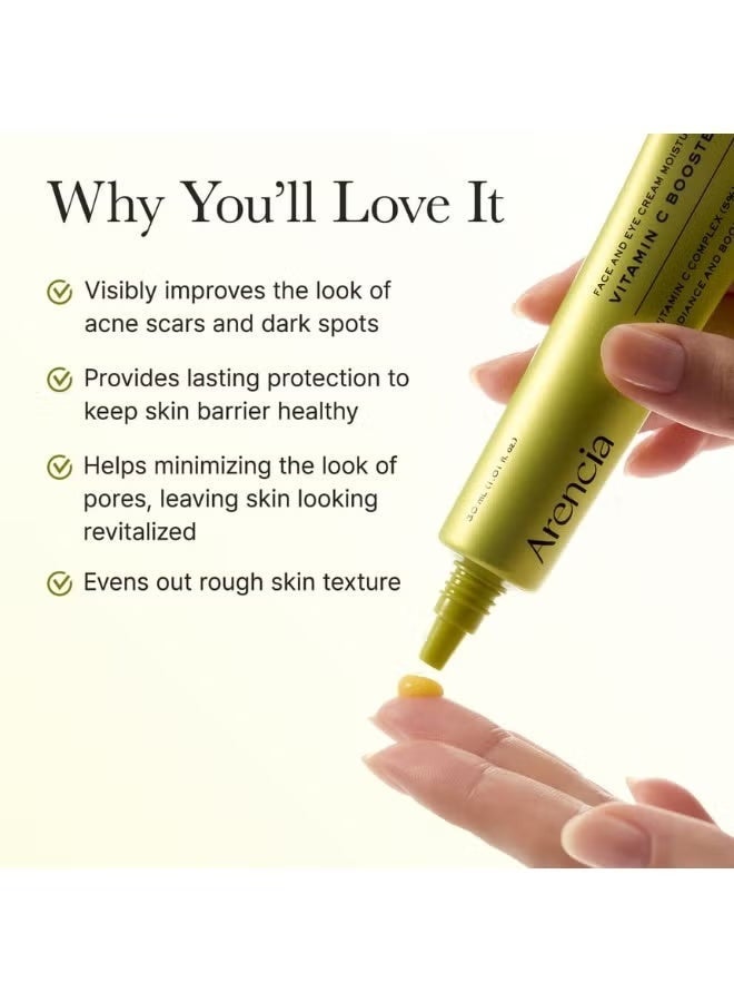 Arencia Vitamin C Booster Shot Serum with Glutathione, Niacinamide and Vitamin E for Dark Spot Care, Fine Lines & Wrinkles, Glass Skin, Korean Skincare 30ml/1.01 fl.oz - Image 5