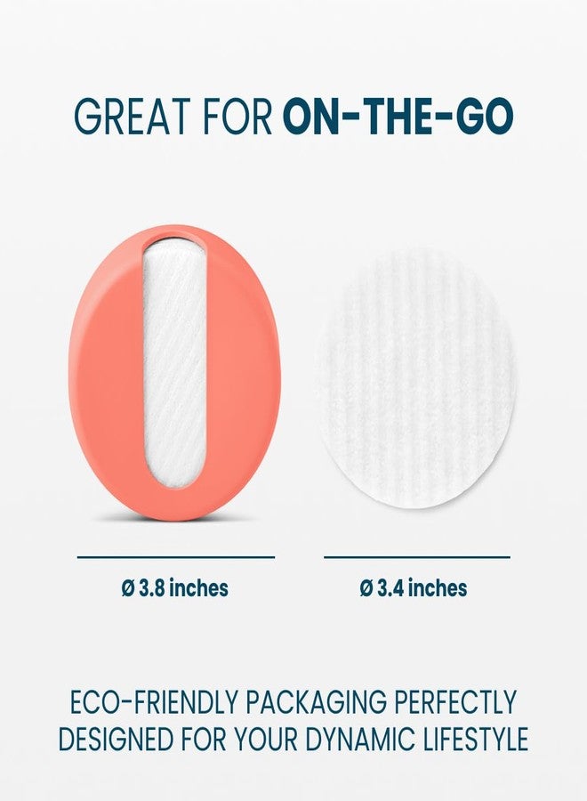 LastObject LastRound® Large Sustainable Reusable Cotton Rounds for Facial Cleansing - Zero-Waste Eco-Friendly Makeup Remover Pads for All Skin Types with Travel Storage Case - Image 4