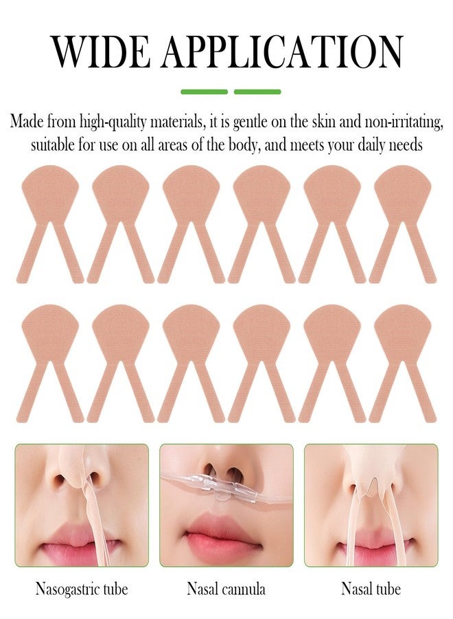 LCJAOF 12pcs Nasal Tube Holder Nasal Catheter Fixing Decal Nasal Gastric Feeding Tube Stickers for Home Clinic Care Nursing Supplies - Image 4