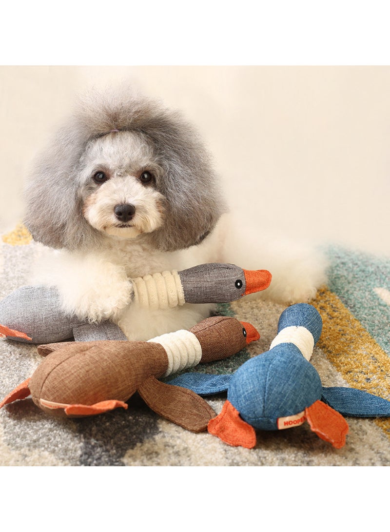 Generic Wild Goose Pet Plush Toy with Squeeze Sound Device for Cats and Dogs  - Image 2